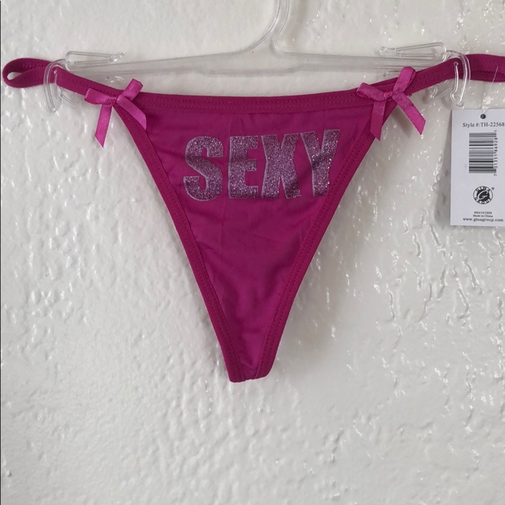 NWT Pink Sexy G String panty.